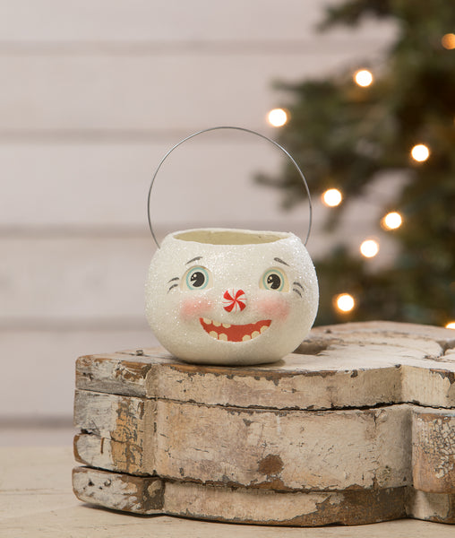 Happy Snowman Bucket Petite