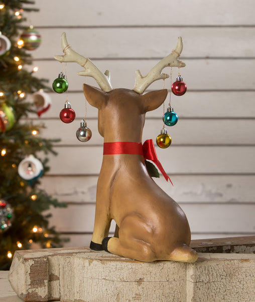 Ornamental Reindeer Paper Mache