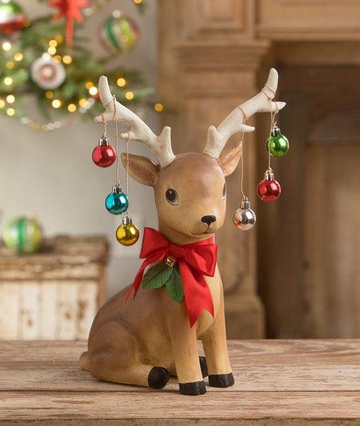 Ornamental Reindeer Paper Mache