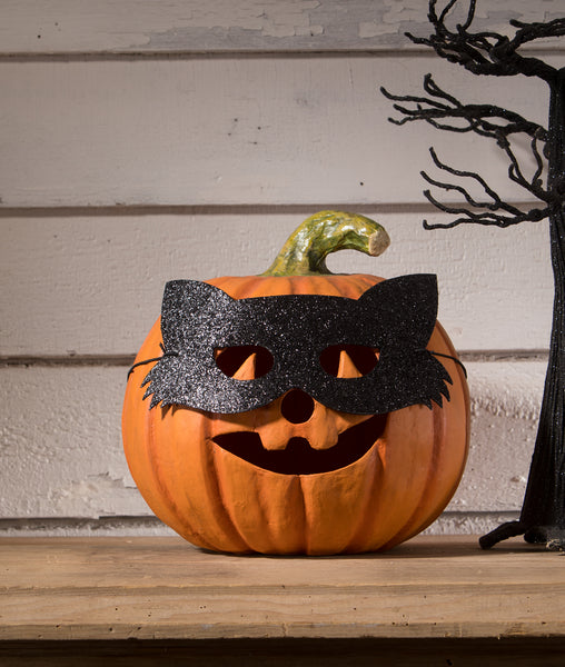 Cat Masquerade Pumpkin