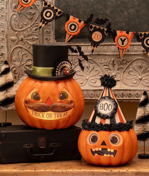 Trick or Treat Pumpkin Stache