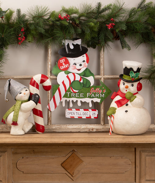 Surprised Snowman