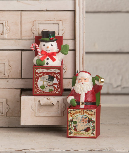 Frosty in the Box Ornament