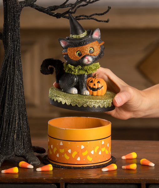 Halloween Kitty Binks on Box