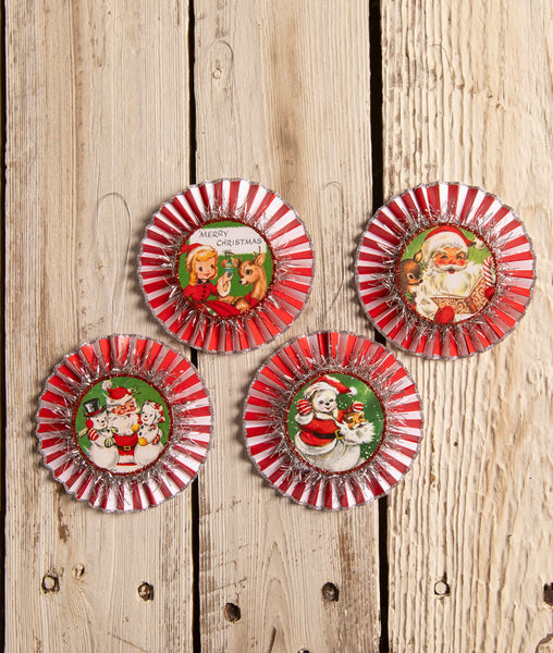 Kitschmas Rosette Ornaments S4