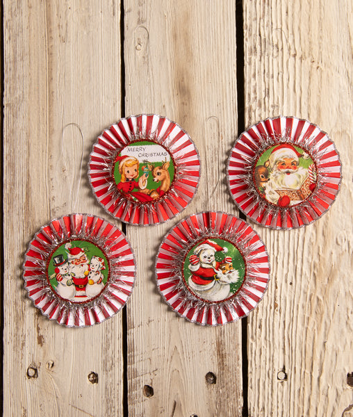 Kitschmas Rosette Ornaments S4