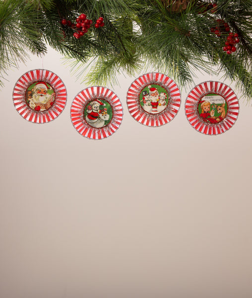 Kitschmas Rosette Ornaments S4