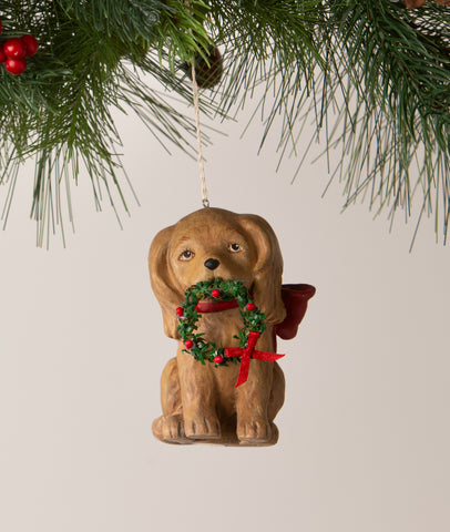 Christmas Puppy Ornament