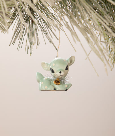 Little Blue Deer Ornament