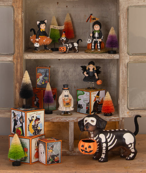 Retro Hallowen Stacking Blocks