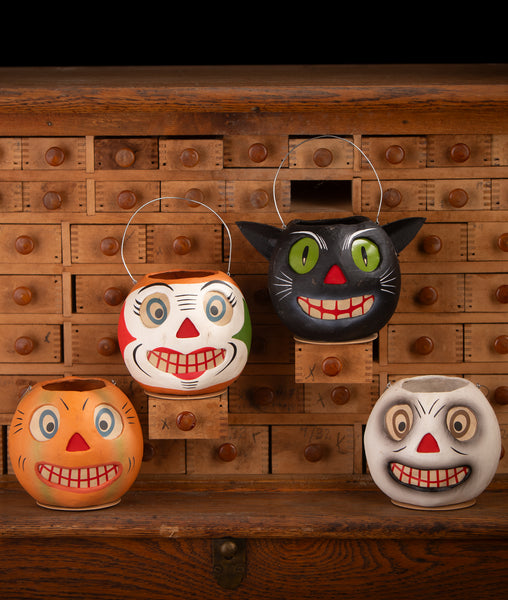 Vintage Cat Bucket Small