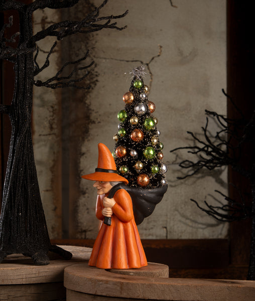 Witch Carrying Tree