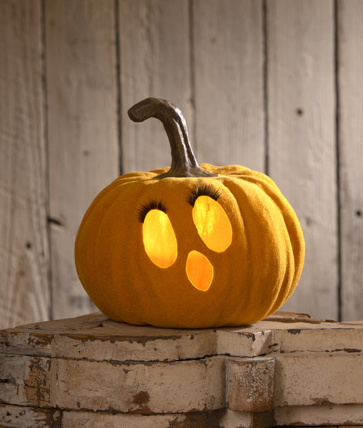 Flocked Mustard JOL