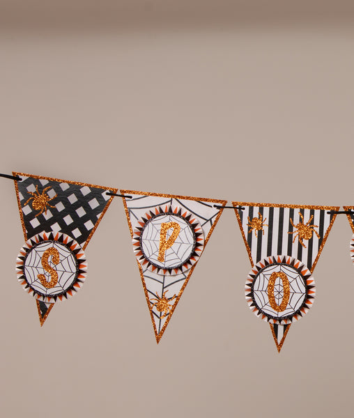 Spooky Spider Garland