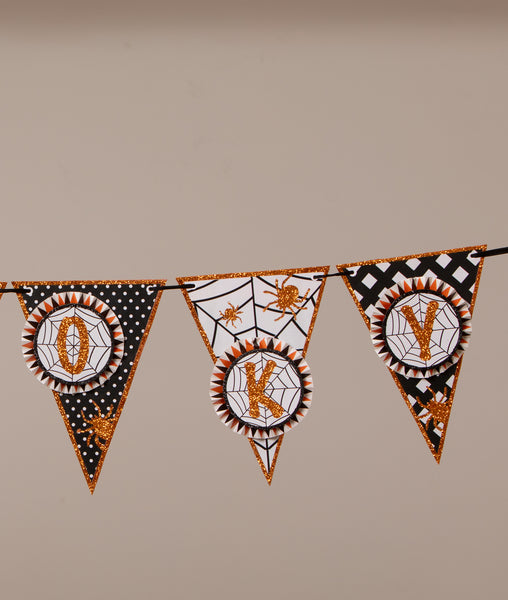 Spooky Spider Garland
