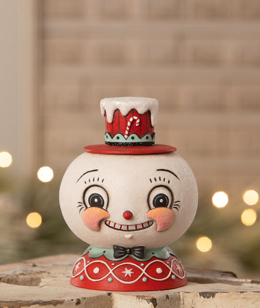 Peppermint Snow Beau Container