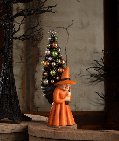 Witch Carrying Tree