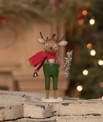 Sweet Reindeer in Suspenders