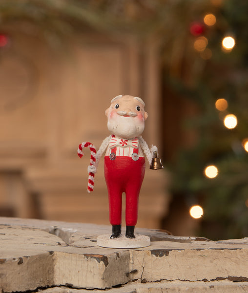 Sweet Santa in Suspenders