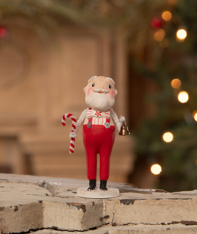 Sweet Santa in Suspenders