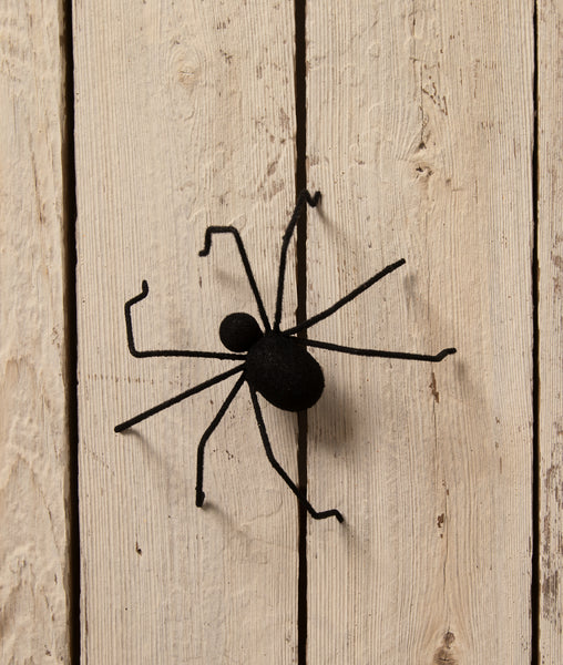 Black Flocked Creepy Crawler
