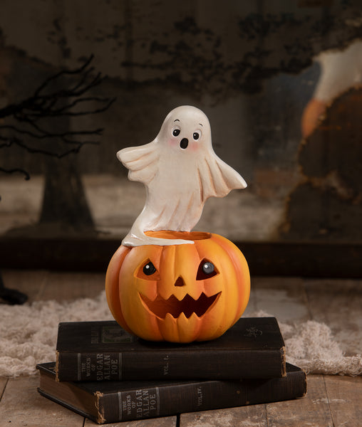 Ghost on Jack O'Lantern