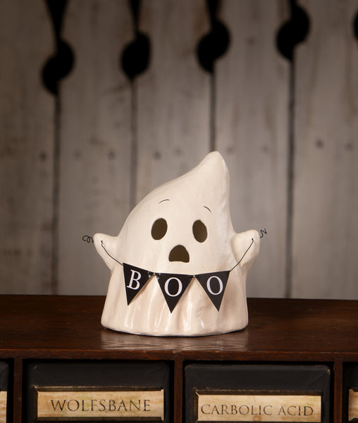 Luminary Boo with Banner