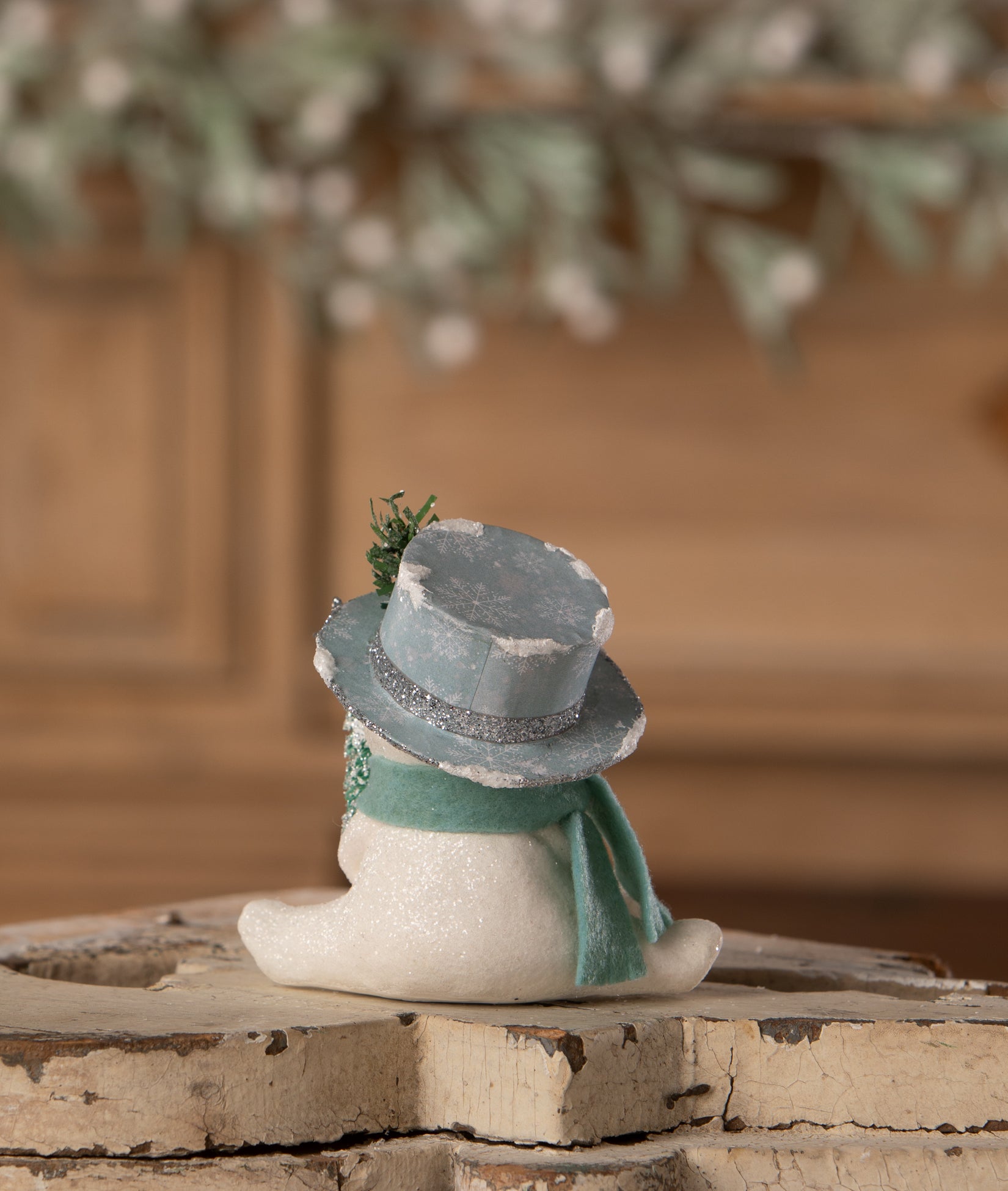 Snowflake Top Hat Snowman
