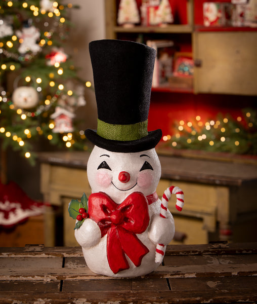 Tall Hat Jolly Snowman