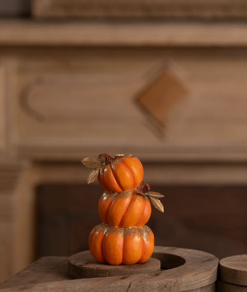 Stack of Pumpkins Candlestick