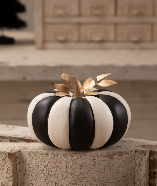 Large Stripe Pumpkin