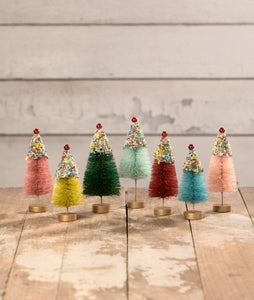 Christmas_Bottle Brush_Tree_Cupcake_Sprinkles_Bethany Lowe