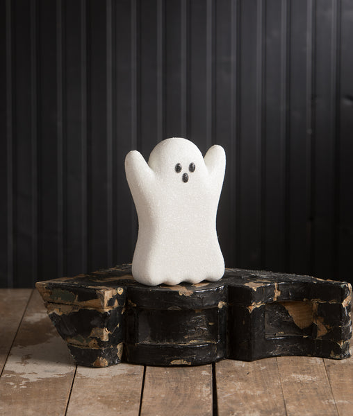 Halloween_Peeps_Bethany Lowe_Ghost_Glitter_Paper mache