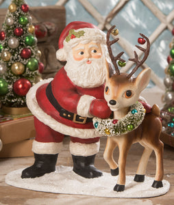 Retro_ Christmas_Santa_Deer_Bethany Lowe