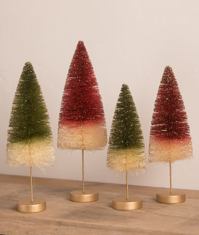 Christmas_Vintage_Bottle Brush_Tree_Red_Green_Bethany Lowe