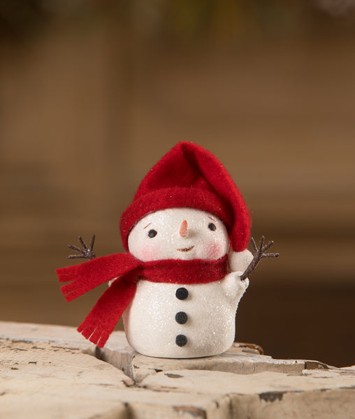 Christmas_Snowman_Hat_Wire_Raggedy Pants Designs_Bethany Lowe_Michelle Allen