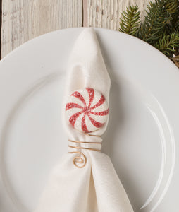 Christmas_Bethany Lowe_Red_Peppermint_Wine_Charm