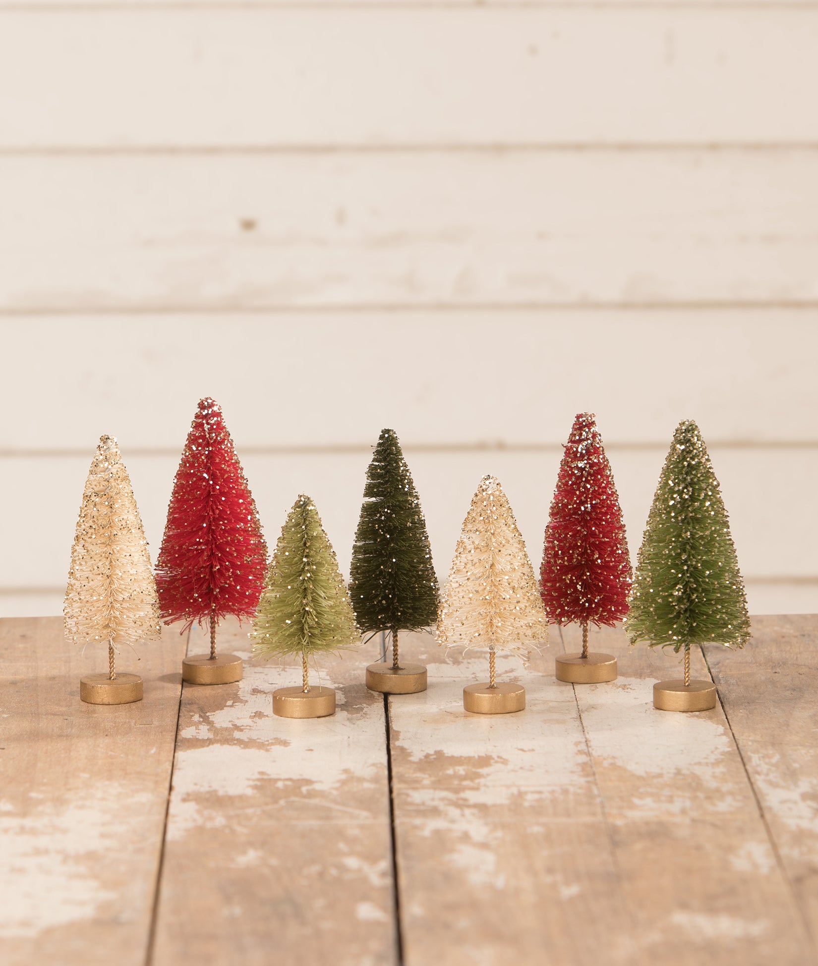 Christmas_Bottle Brush_Tree_Mini_Traditional_Bethany Lowe