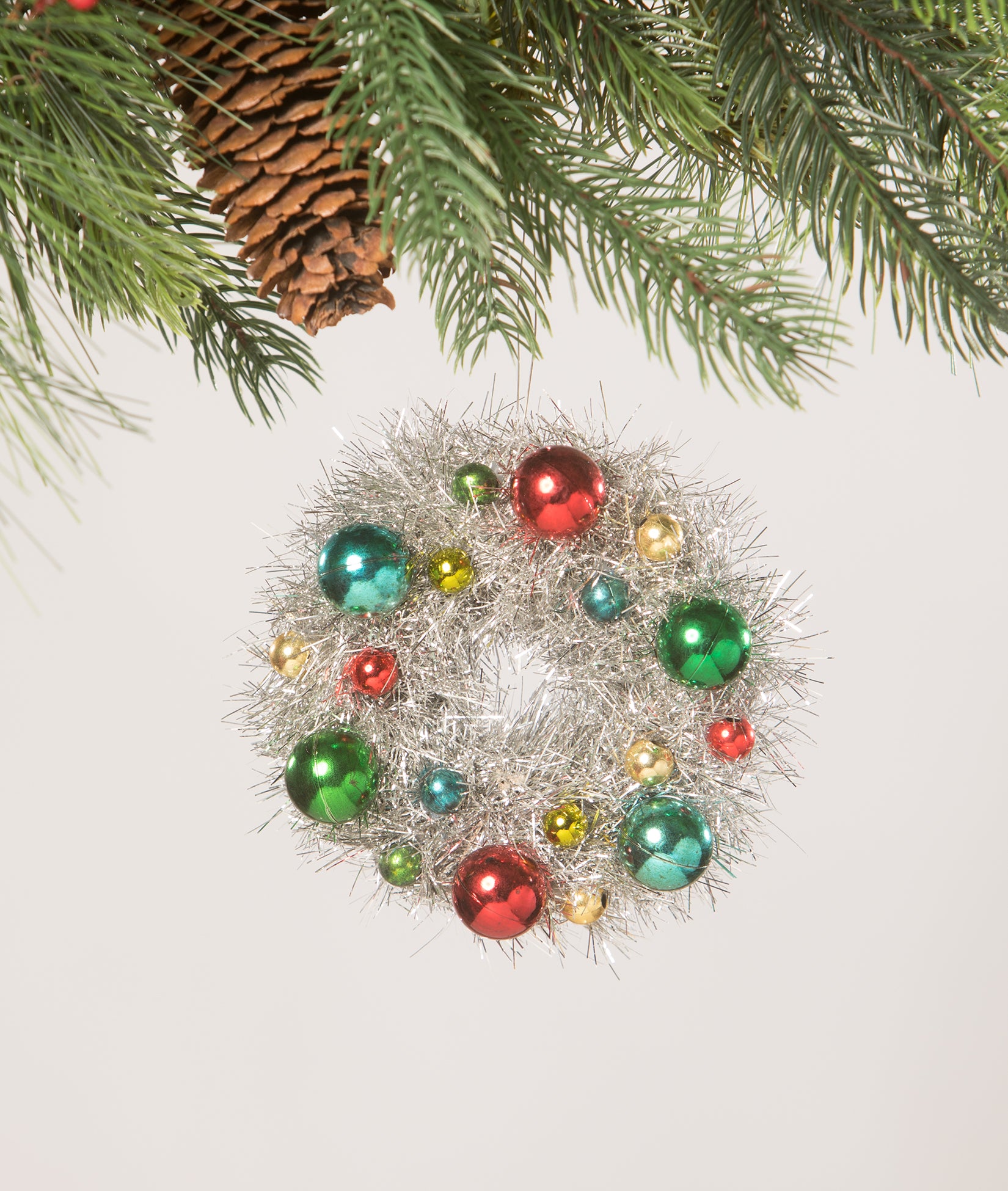 Christmas_Bethany Lowe_Merry_Bright_Tinsel_Wreath
