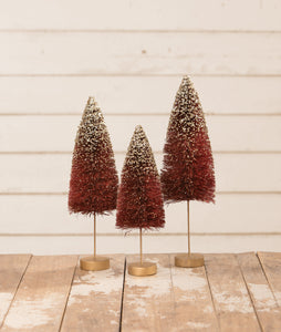Christmas_Bottle Brush_Red_Tree_Glitter_Bethany Lowe