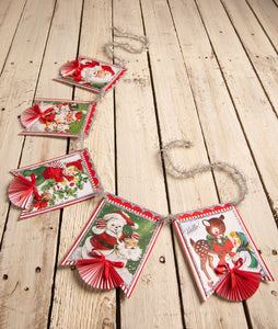 Christmas_Bethany Lowe_Retro_Garland_Candy cane_Handmade
